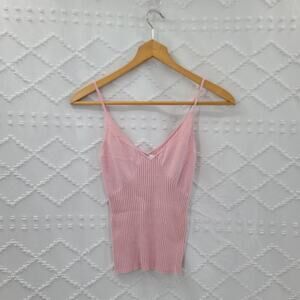 Taylor swift Opalite vibes One Grey Day pink cashmere tank Size Small